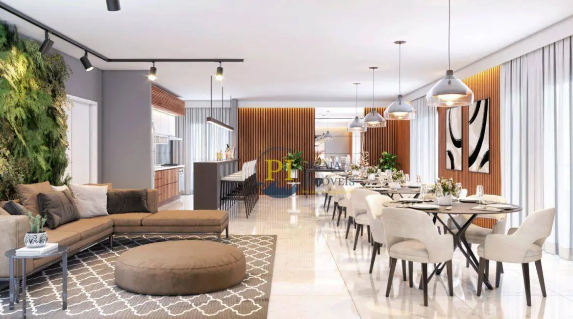 Foto 2 de Apartamento com 2 quartos à venda, 84m2 em Canto do Forte, Praia Grande - SP