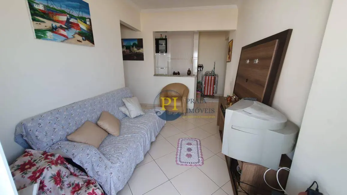 Foto 4 de Apartamento com 1 quarto à venda, 50m2 em Maracanã, Praia Grande - SP