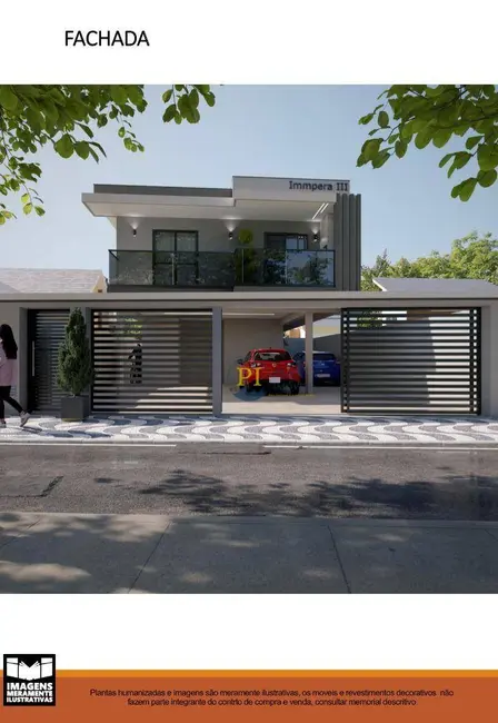 Foto 1 de Sobrado com 2 quartos à venda, 90m2 em Aviação, Praia Grande - SP