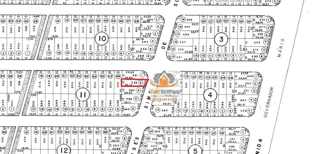 Foto 2 de Terreno / Lote à venda, 335m2 em Itanhaem - SP