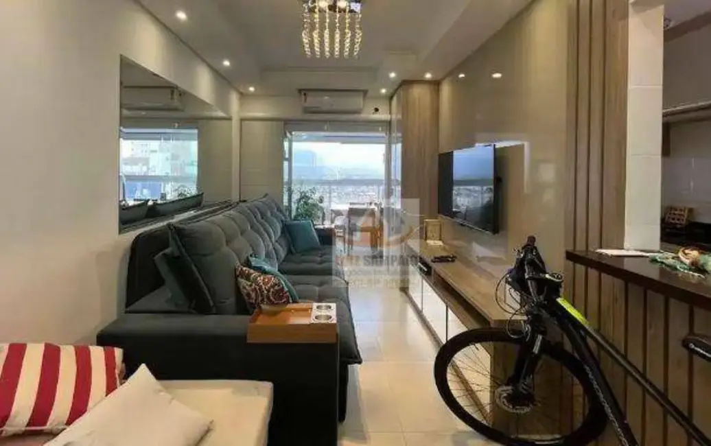 Foto 4 de Apartamento com 1 quarto à venda, 58m2 em Maracanã, Praia Grande - SP