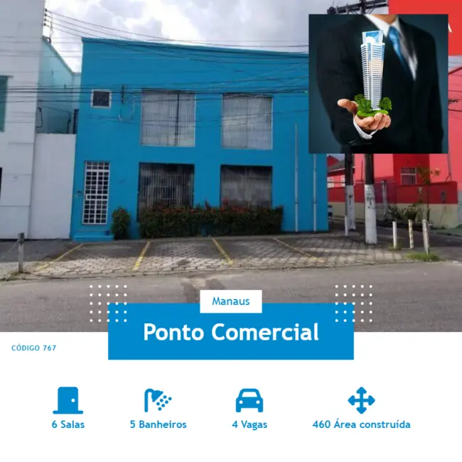 Foto 1 de Sala Comercial à venda e para alugar em Centro, Manaus - AM