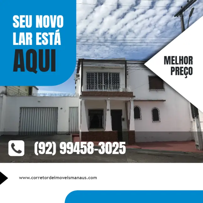 Foto 1 de Casa com 6 quartos à venda, 720m2 em Santo Antônio, Manaus - AM