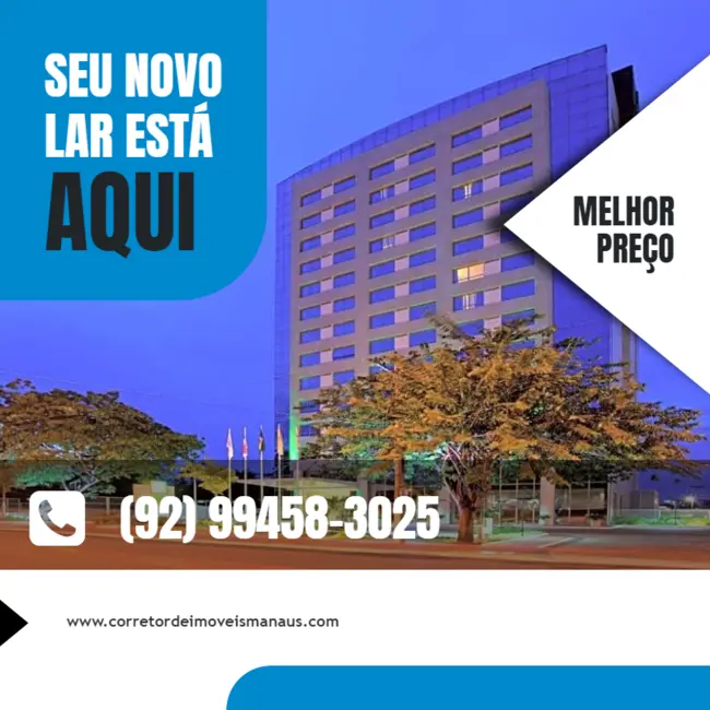 Foto 1 de Loft / Flat com 1 quarto à venda, 32m2 em Crespo, Manaus - AM