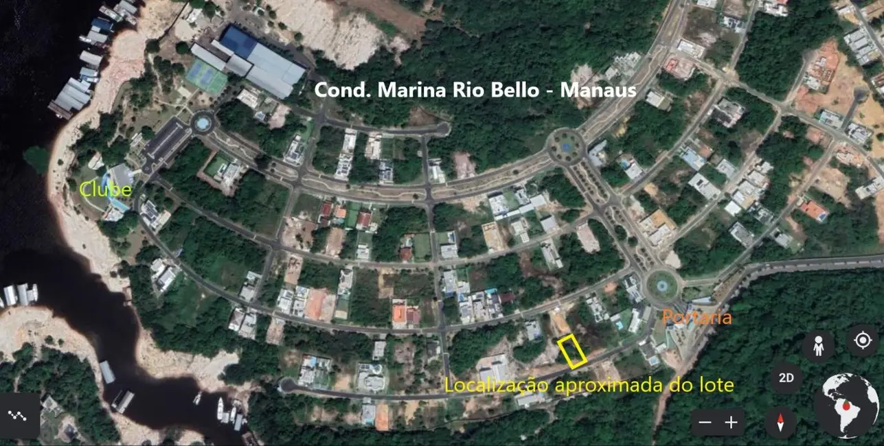 Foto 1 de Lote de Condomínio à venda, 788m2 em Ponta Negra, Manaus - AM