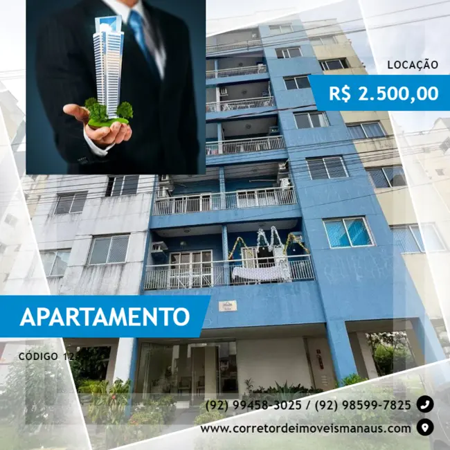 Foto 1 de Apartamento com 2 quartos para alugar, 42m2 em Compensa, Manaus - AM