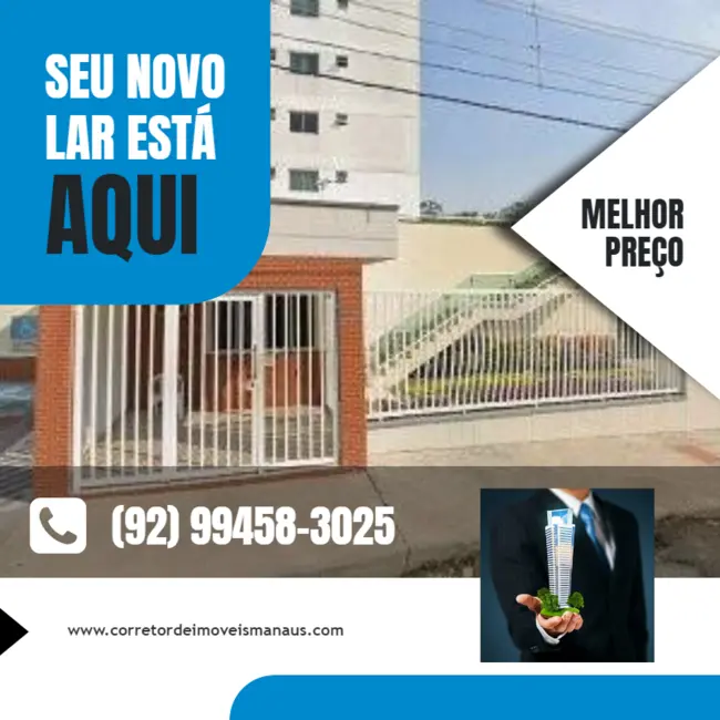 Foto 1 de Apartamento com 3 quartos à venda e para alugar em Parque 10 de Novembro, Manaus - AM