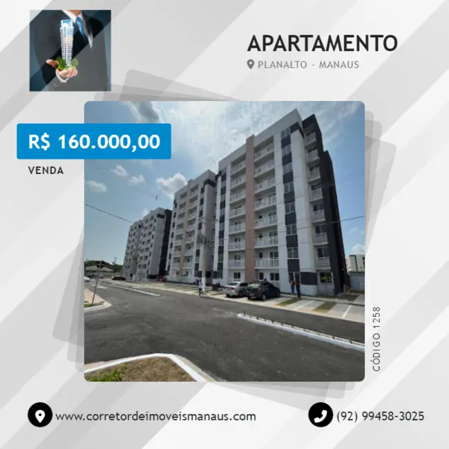 Foto 1 de Apartamento com 2 quartos à venda em Planalto, Manaus - AM