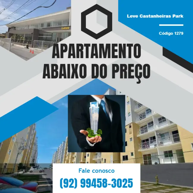 Foto 1 de Apartamento com 2 quartos à venda, 43m2 em Gilberto Mestrinho, Manaus - AM