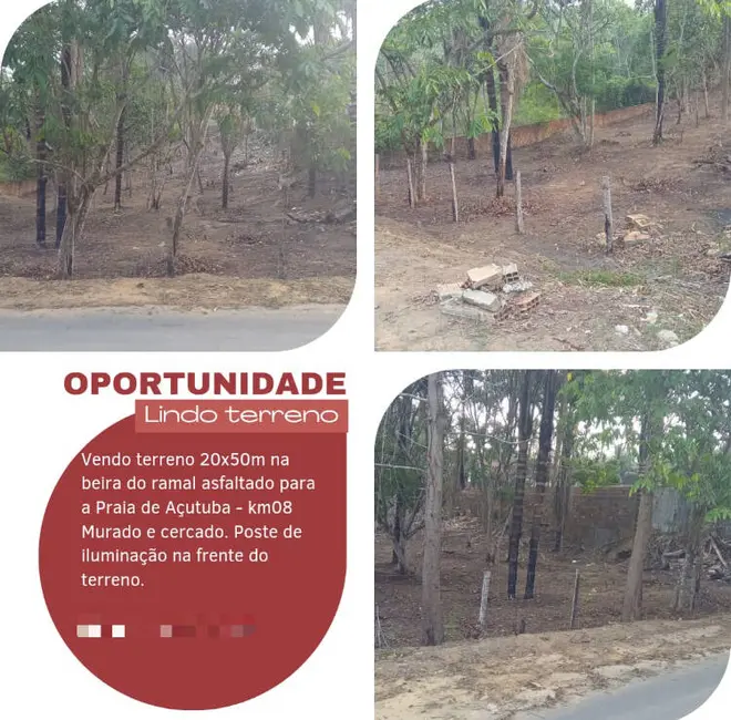 Foto 1 de Terreno / Lote à venda, 1000m2 em Iranduba - AM