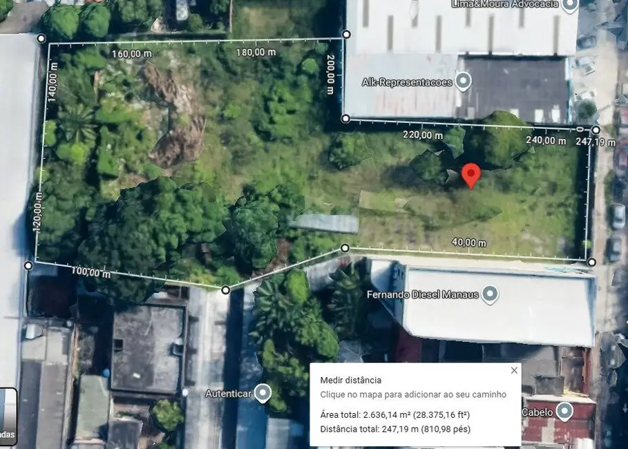 Foto 1 de Sala Comercial à venda, 2610m2 em Cachoeirinha, Manaus - AM