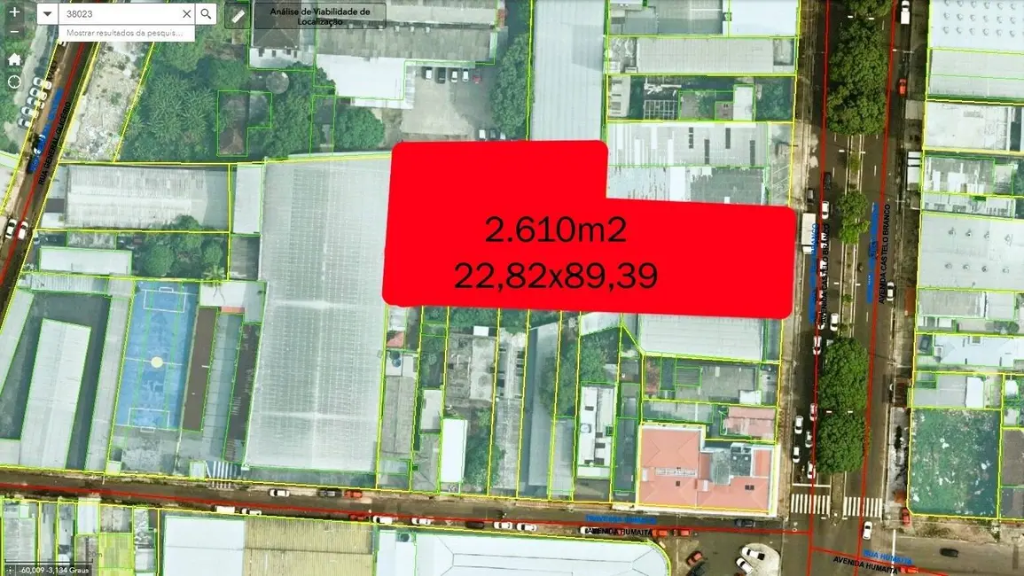 Foto 5 de Sala Comercial à venda, 2610m2 em Cachoeirinha, Manaus - AM