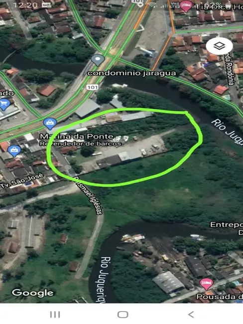 Foto 1 de Terreno / Lote à venda, 7000m2 em Caraguatatuba, SP