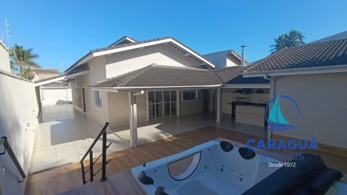 Foto 1 de Casa com 4 quartos à venda e para alugar, 200m2 em Pontal de Santa Marina, Caraguatatuba - SP