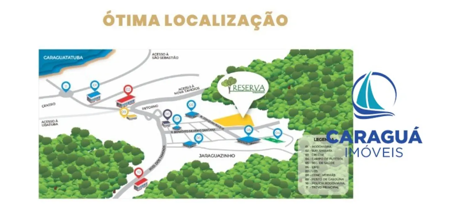 Foto 2 de Casa de Condomínio com 2 quartos à venda, 62m2 em Jaraguazinho, Caraguatatuba - SP