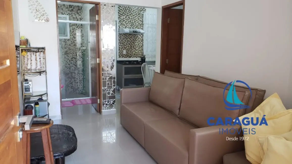 Foto 3 de Casa de Condomínio com 1 quarto à venda, 42m2 em Jardim das Gaivotas, Caraguatatuba - SP