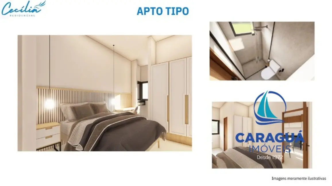 Foto 9 de Apartamento com 2 quartos à venda, 51m2 em Ubatuba - SP