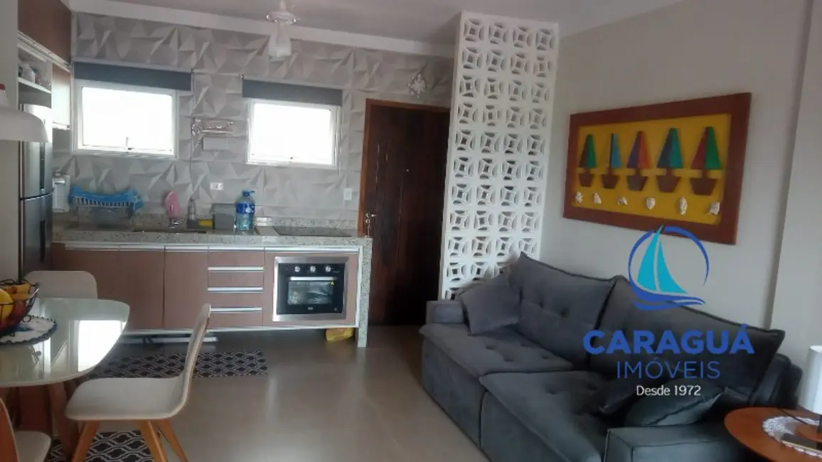 Foto 7 de Apartamento com 1 quarto à venda, 57m2 em Balneário Gardem Mar, Caraguatatuba - SP