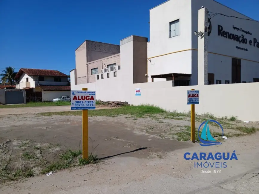 Foto 1 de Terreno / Lote para alugar, 12m2 em Caraguatatuba - SP
