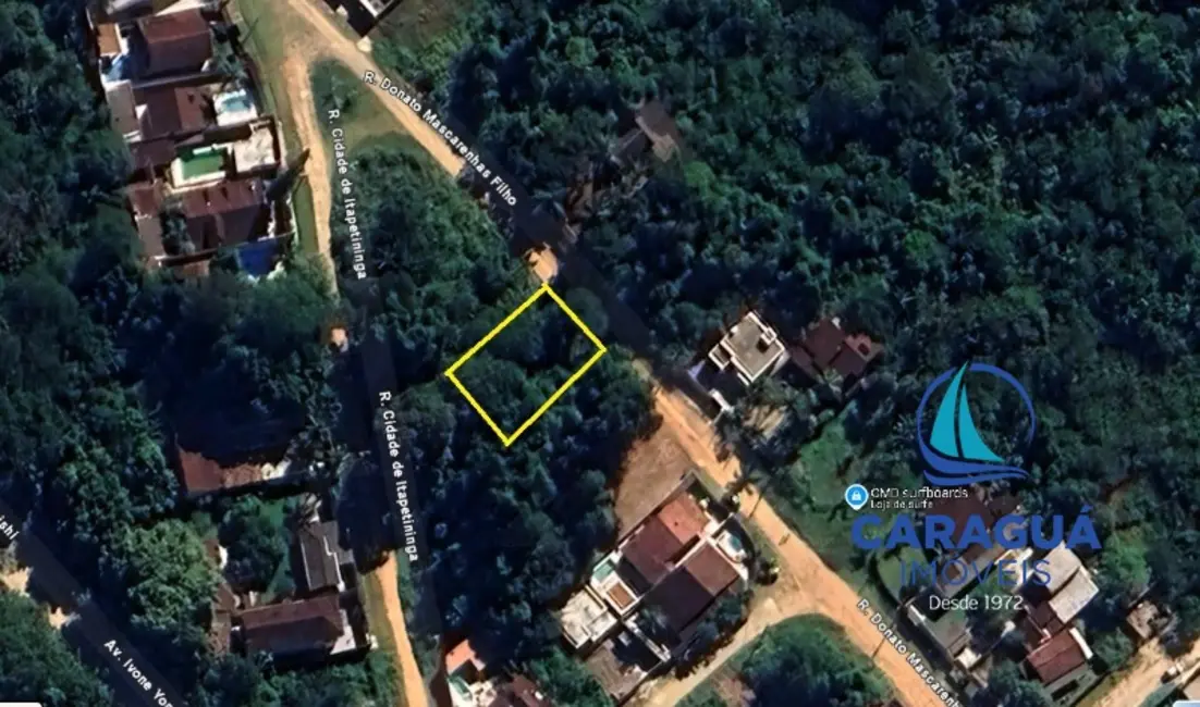 Foto 1 de Terreno / Lote à venda, 360m2 em Loteamento Morada do Mar, Caraguatatuba - SP