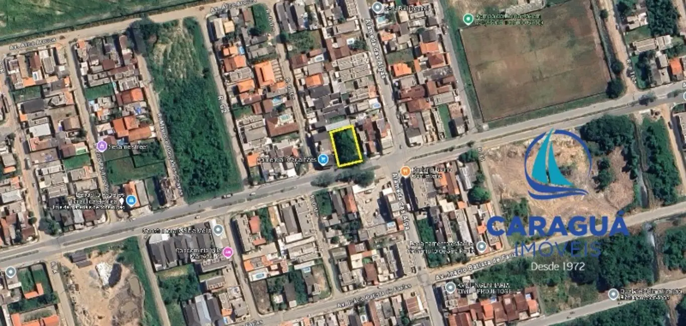Foto 1 de Terreno / Lote à venda, 318m2 em Balneário Recanto do Sol, Caraguatatuba - SP