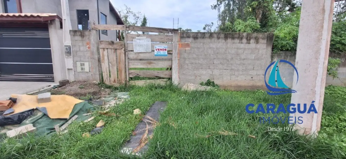 Foto 1 de Terreno / Lote à venda, 128m2 em Jardim das Gaivotas, Caraguatatuba - SP