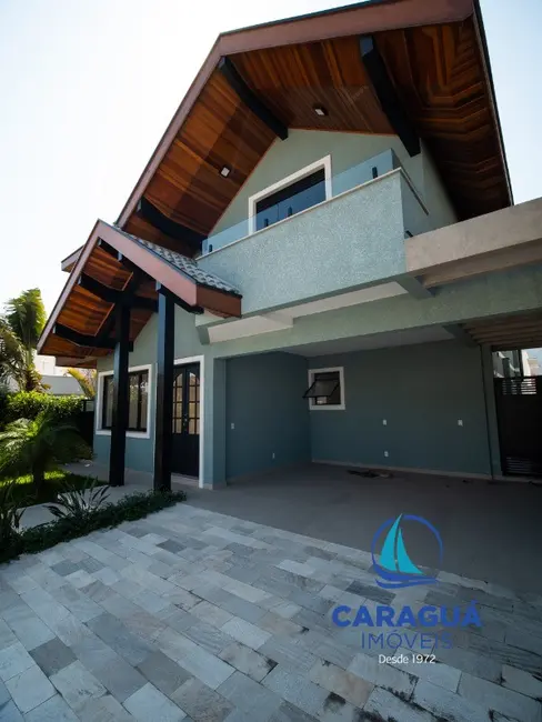 Foto 4 de Casa de Condomínio com 4 quartos à venda e para alugar, 288m2 em Massaguaçu, Caraguatatuba - SP