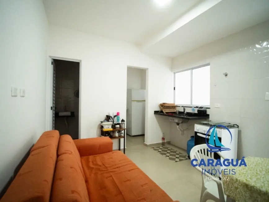 Foto 4 de Apartamento com 1 quarto para alugar, 40m2 em Poiares, Caraguatatuba - SP