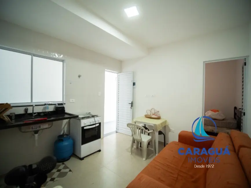 Foto 3 de Apartamento com 1 quarto para alugar, 40m2 em Poiares, Caraguatatuba - SP