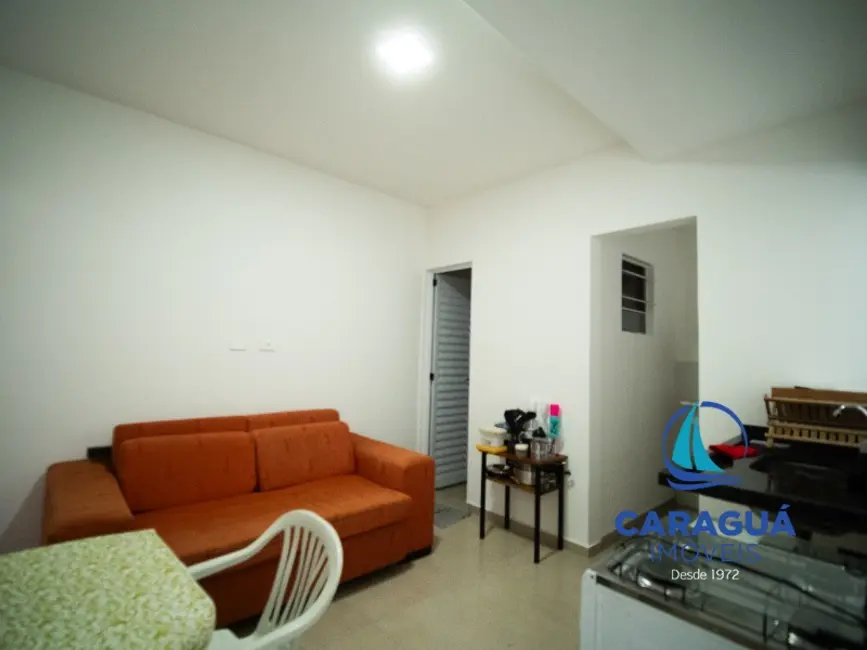 Foto 2 de Apartamento com 1 quarto para alugar, 40m2 em Poiares, Caraguatatuba - SP