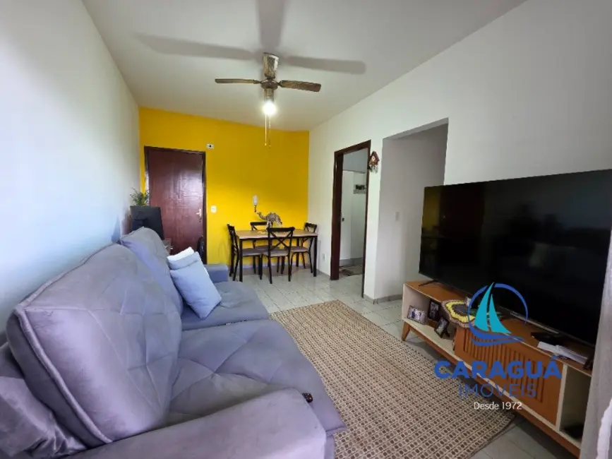 Foto 1 de Apartamento com 2 quartos para alugar, 70m2 em Sumaré, Caraguatatuba - SP