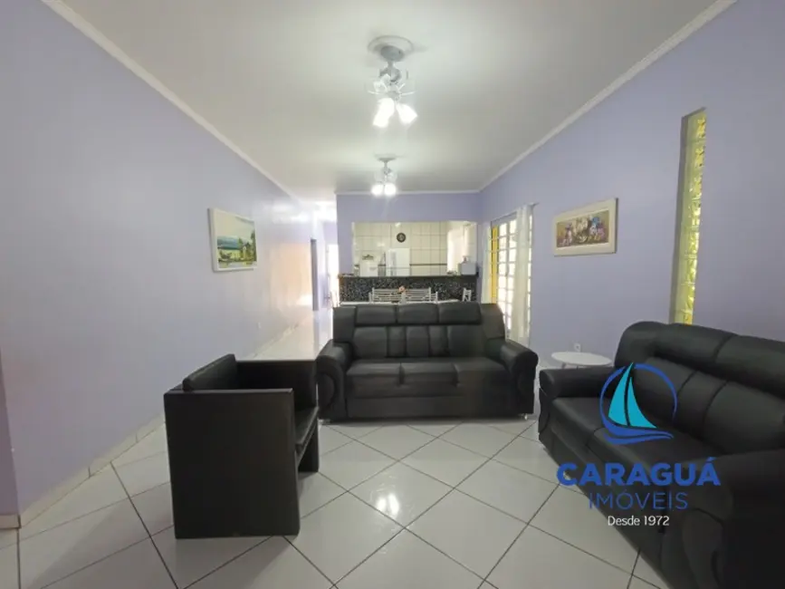 Foto 2 de Casa de Condomínio com 5 quartos para alugar, 384m2 em Mar Verde II, Caraguatatuba - SP