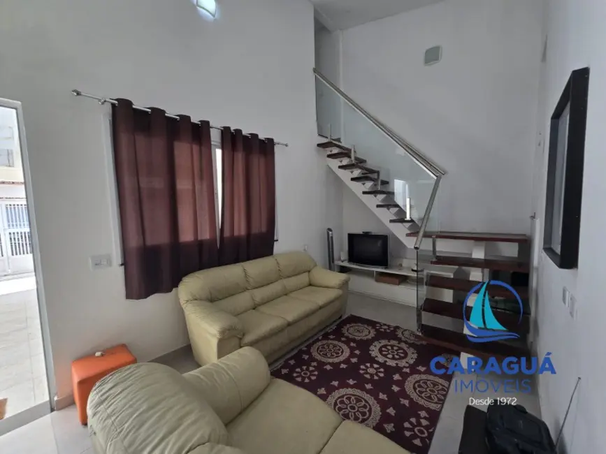 Foto 2 de Casa com 3 quartos para alugar, 100m2 em Jaraguazinho, Caraguatatuba - SP