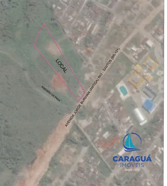 Foto 5 de Terreno / Lote à venda, 6951m2 em Jardim Jaqueira, Caraguatatuba - SP