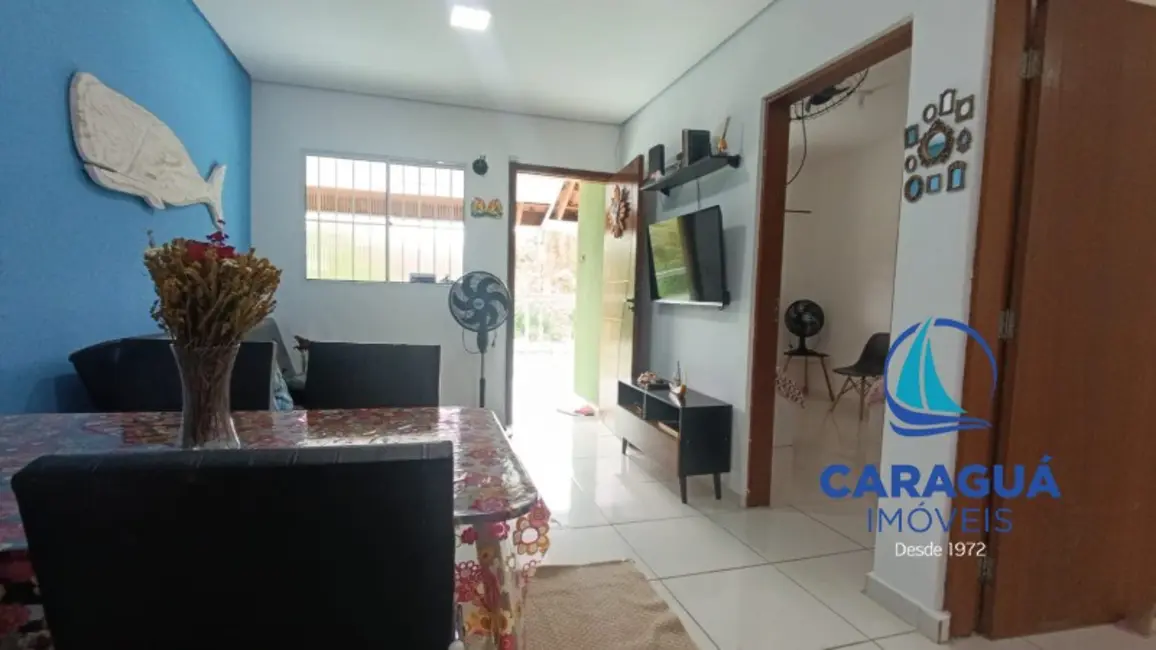 Foto 3 de Casa de Condomínio com 2 quartos para alugar, 54m2 em Martim de Sá, Caraguatatuba - SP