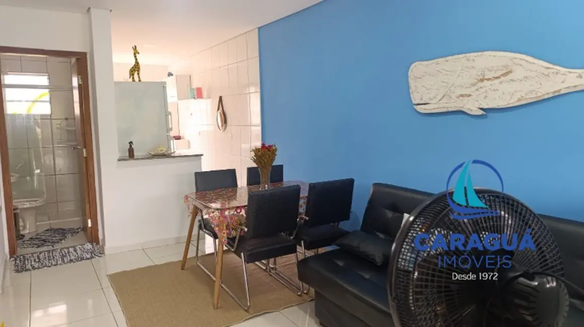Foto 4 de Casa de Condomínio com 2 quartos para alugar, 54m2 em Martim de Sá, Caraguatatuba - SP