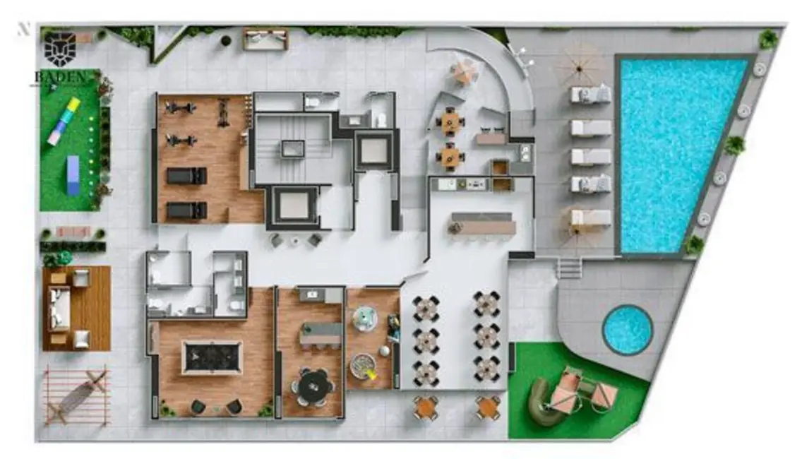 Apartamento com 4 quartos à venda, 190m2 em Centro, Balneario Camboriu - SC - imagem 7 Foto 7 de Apartamento com 4 quartos à venda, 190m2 em Centro, Balneario Camboriu - SC