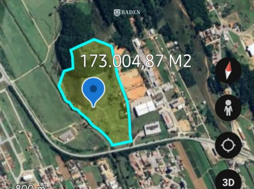 Terreno / Lote à venda, 173000m2 em Centro, Santo Amaro Da Imperatriz - SC - imagem 6 Foto 6 de Terreno / Lote à venda, 173000m2 em Centro, Santo Amaro Da Imperatriz - SC