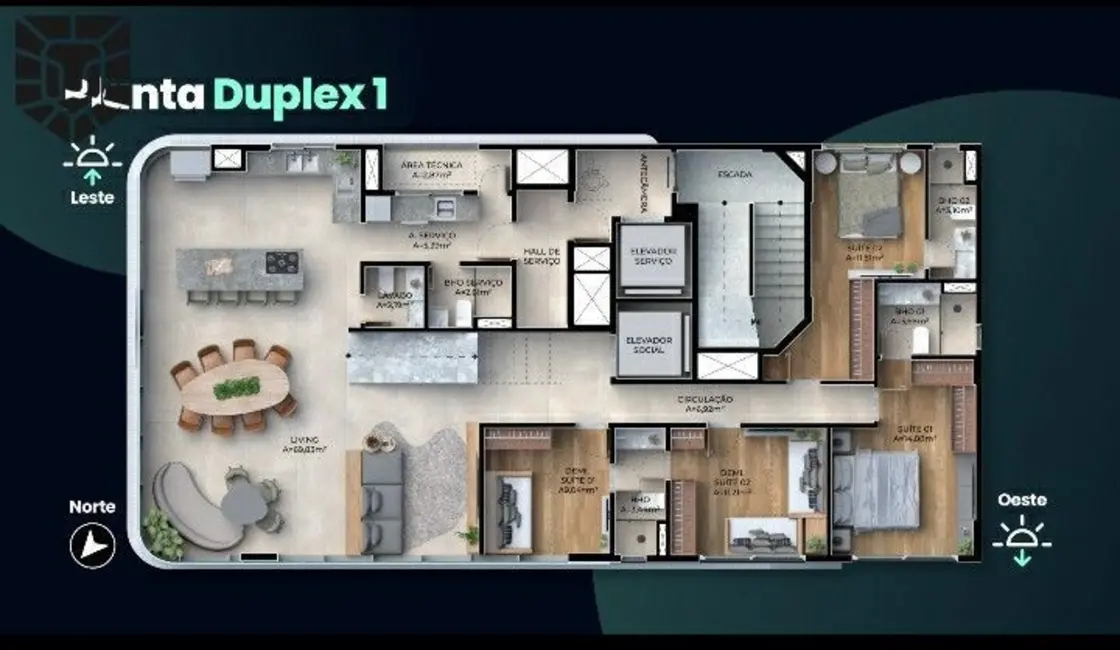 Foto 9 de Apartamento com 4 quartos à venda, 161m2 em Centro, Balneario Camboriu - SC