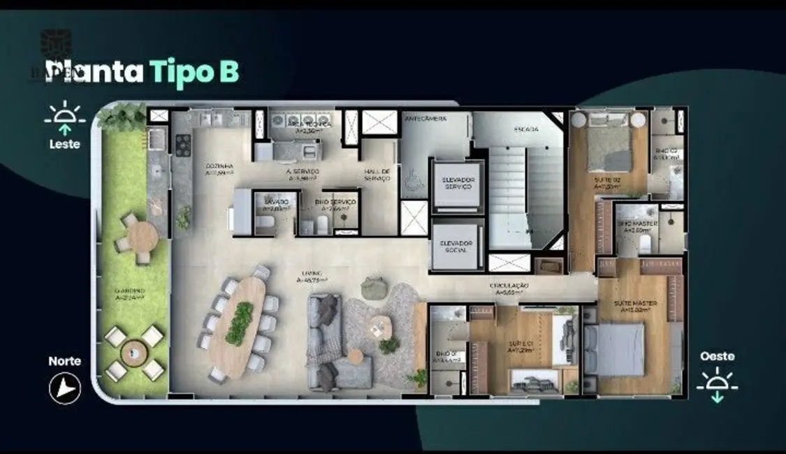 Foto 6 de Apartamento com 4 quartos à venda, 161m2 em Centro, Balneario Camboriu - SC