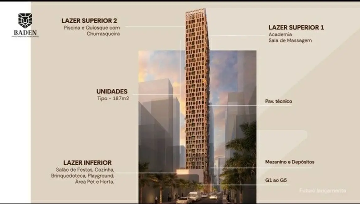 Apartamento com 3 quartos à venda, 187m2 em Centro, Balneario Camboriu - SC - imagem 7 Foto 7 de Apartamento com 3 quartos à venda, 187m2 em Centro, Balneario Camboriu - SC