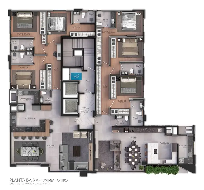Foto 7 de Apartamento com 3 quartos à venda, 125m2 em Centro, Balneario Camboriu - SC