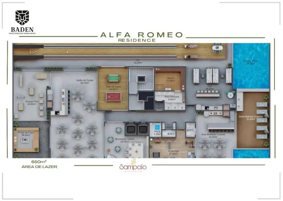 Foto 4 de Apartamento com 2 quartos à venda, 63m2 em Itapema - SC