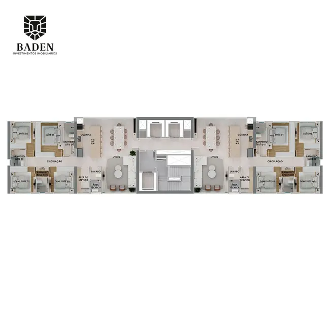 Foto 2 de Apartamento com 4 quartos à venda, 157m2 em Pioneiros, Balneario Camboriu - SC