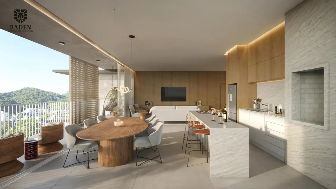 Apartamento com 3 quartos à venda, 166m2 em Itajai - SC - imagem 8 Foto 8 de Apartamento com 3 quartos à venda, 166m2 em Itajai - SC