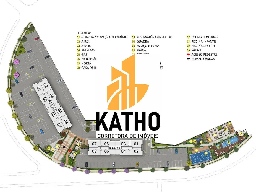 Foto 4 de Apartamento com 2 quartos à venda, 54m2 em Contagem - MG