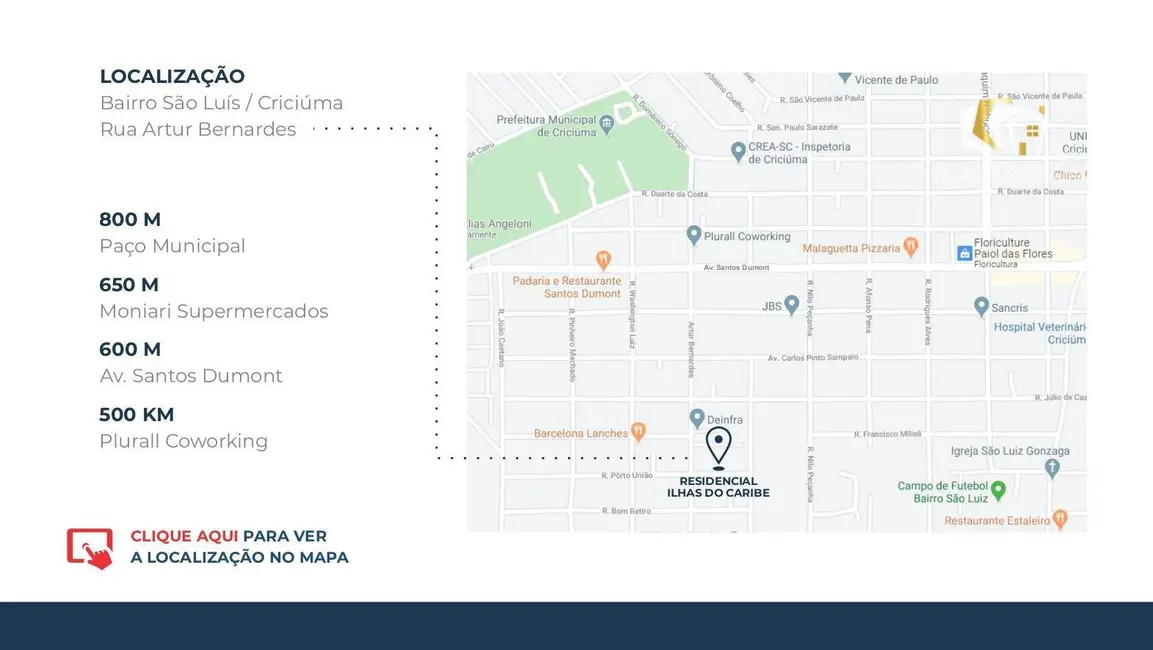 Foto 3 de Apartamento com 2 quartos à venda, 75m2 em São Luiz, Criciuma - SC