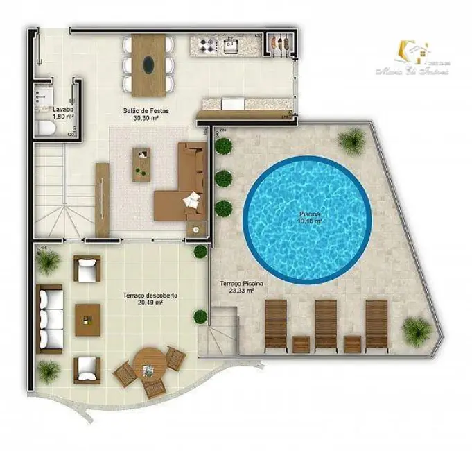 Foto 7 de Apartamento com 3 quartos à venda, 170m2 em Centro, Criciuma - SC