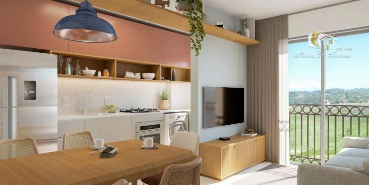 Foto 2 de Apartamento com 2 quartos à venda, 53m2 em Cristo Redentor, Criciuma - SC