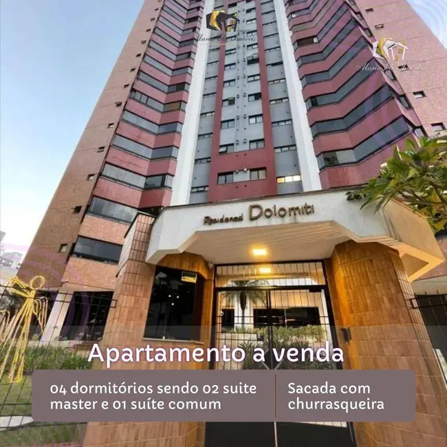 Foto 1 de Apartamento com 4 quartos à venda, 181m2 em Centro, Criciuma - SC